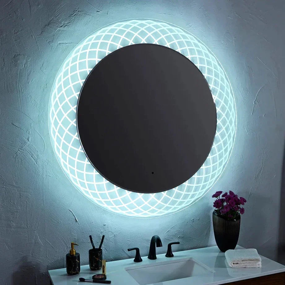Oxygen PERLA 3-1203-0 Modern Lighted LED Mirror, Light Color CCT Selectable, 48 inch