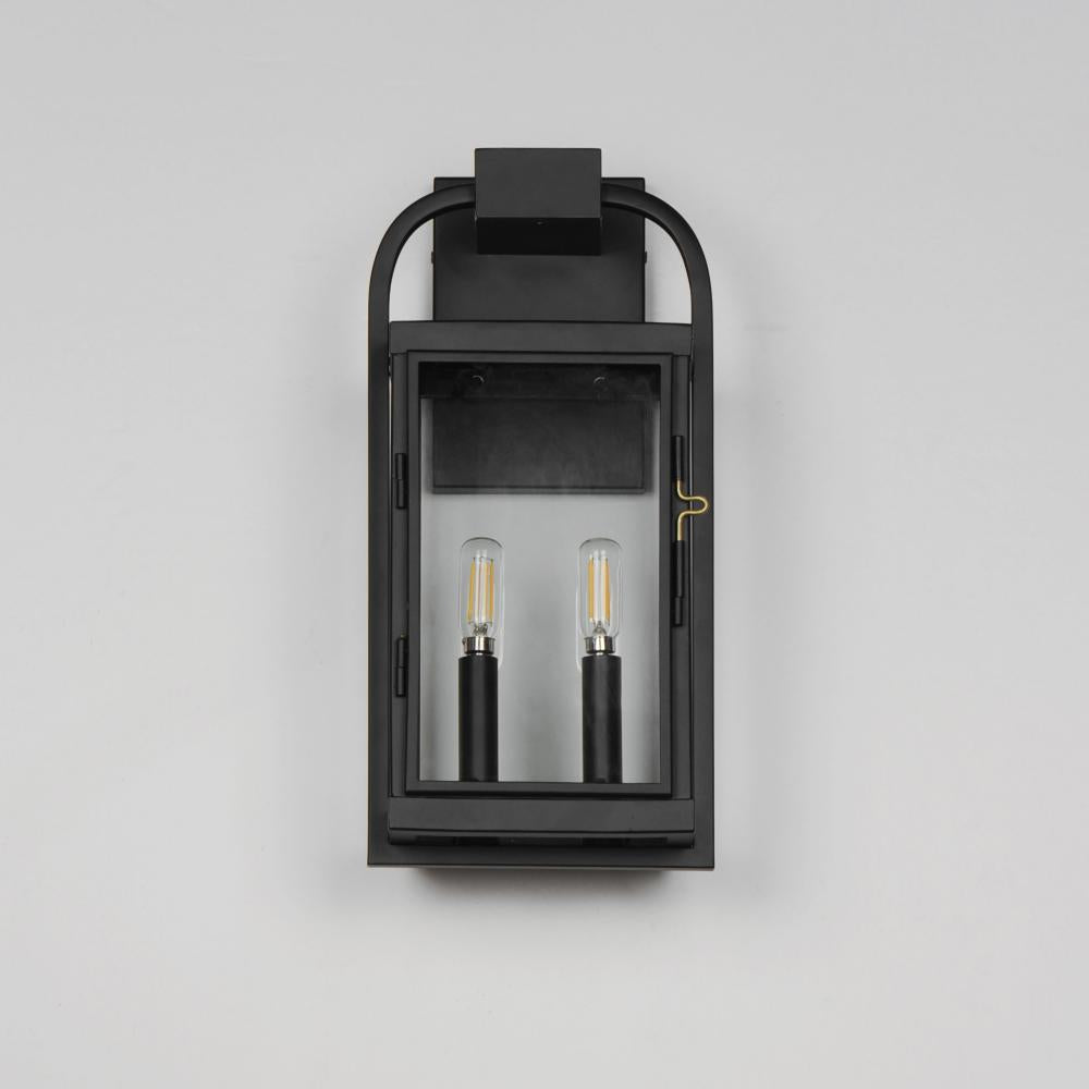 Maxim Lighting BONHAM 30802CLBK Sconce - Black