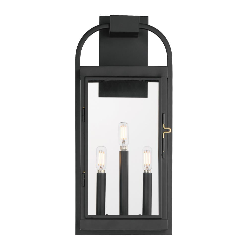 Maxim Lighting BONHAM 30804CLBK Sconce - Black