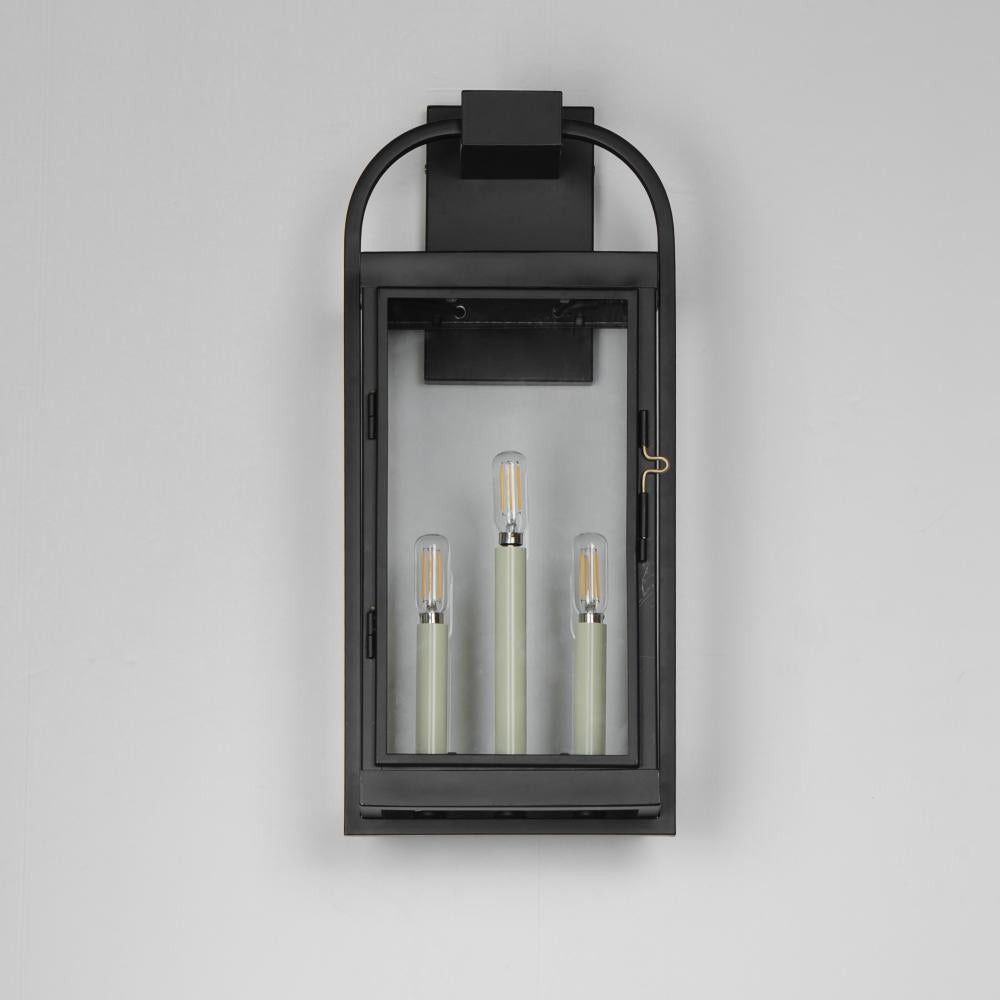 Maxim Lighting BONHAM 30804CLBK Sconce - Black