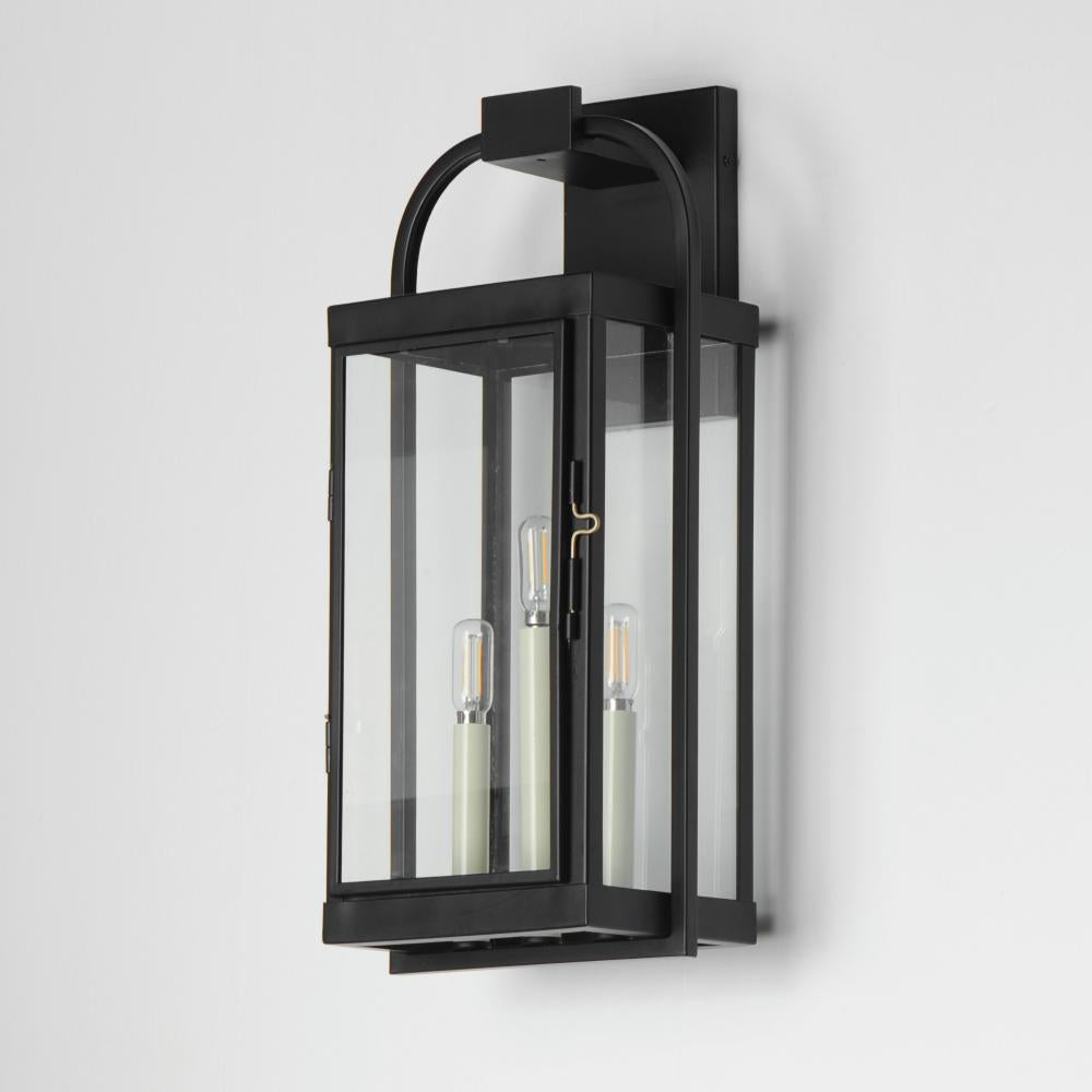 Maxim Lighting BONHAM 30804CLBK Sconce - Black