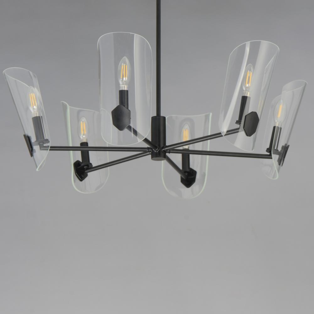 Maxim Lighting ARMORY 32356CLBK Chandelier - Black