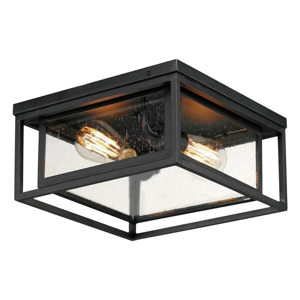 Maxim Lighting CABANA VX 40661CDBK Flush Mount - Black