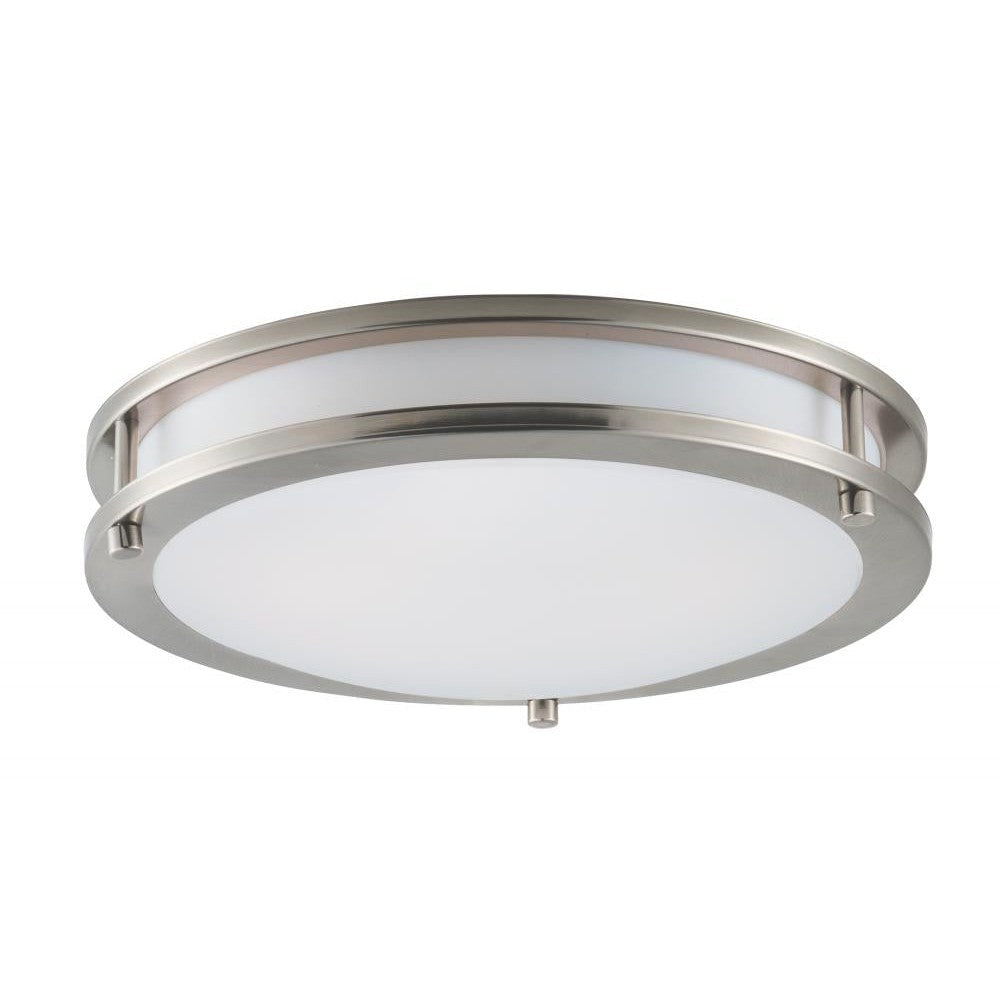 Maxim Lighting LINEAR LED 55542WTSN Flush Mount Modern - Nickel