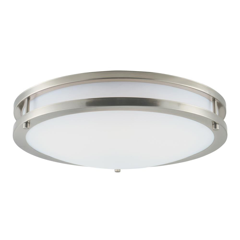 Maxim Lighting LINEAR LED 55544WTSN Flush Mount Modern - Nickel