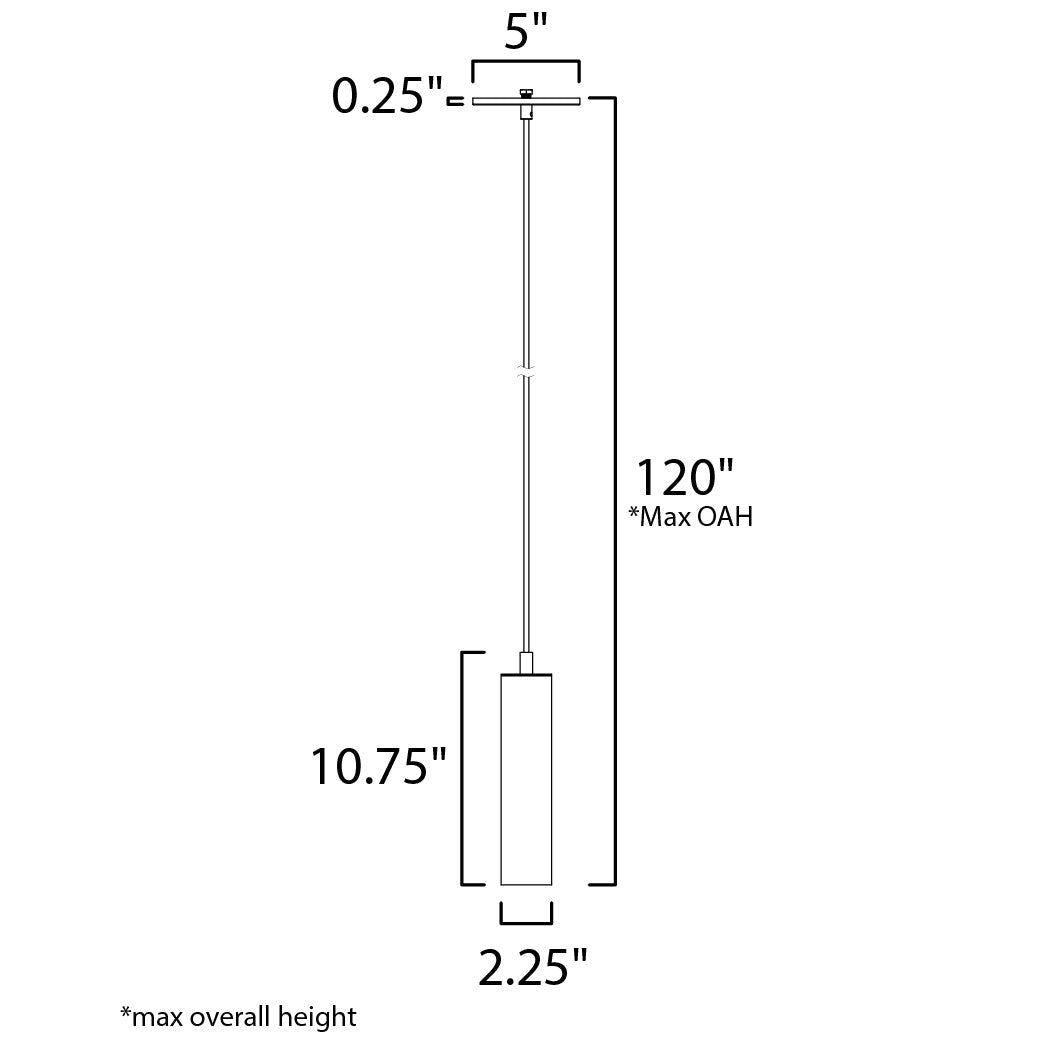 Maxim Lighting CHIP 57600SN Pendant Transitional - Nickel