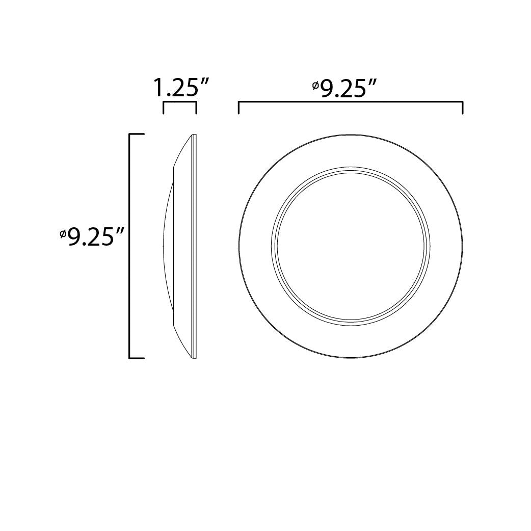 Maxim Lighting DIVERSE 57853WTWT Flush Mount Traditional - White