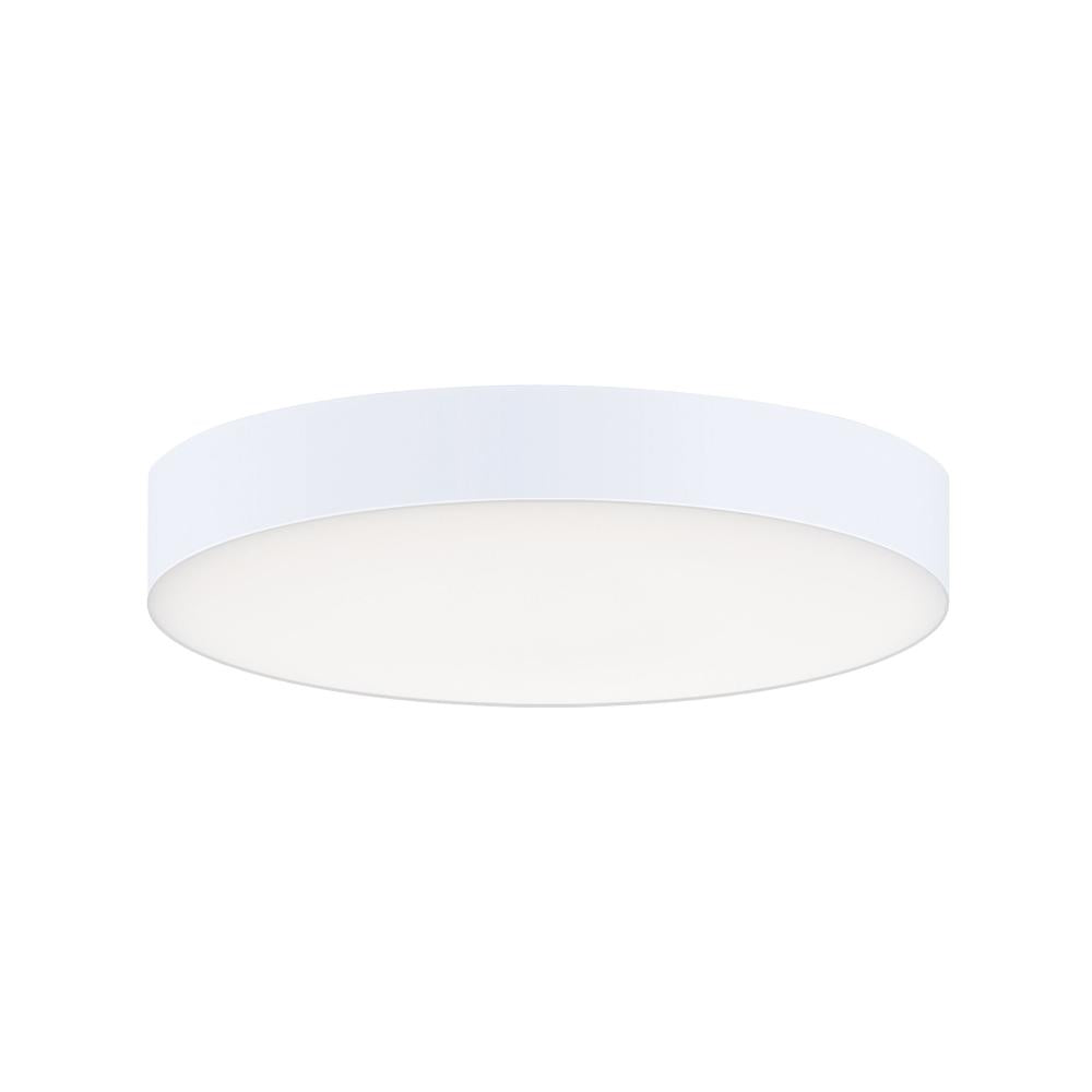 Maxim Lighting TRIM - 0-10 V 57883WTWT Flush Mount Traditional - White