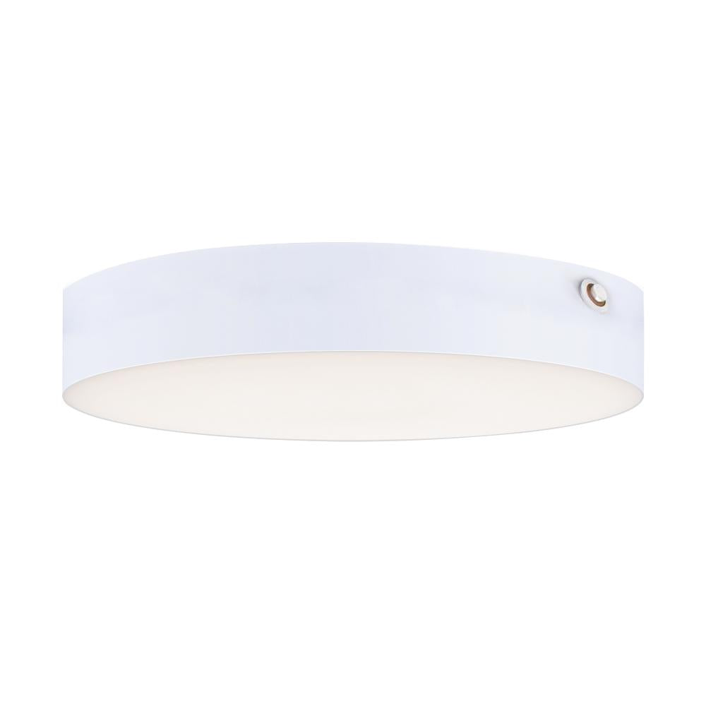 Maxim Lighting TRIM - 0-10 V 57892WTWT Flush Mount - White