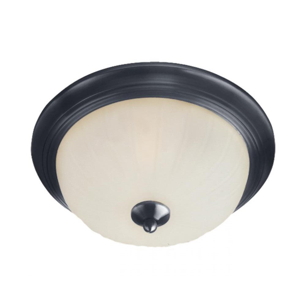 Maxim Lighting ESSENTIALS - 583X 5832FTBK Flush Mount Contemporary - Black