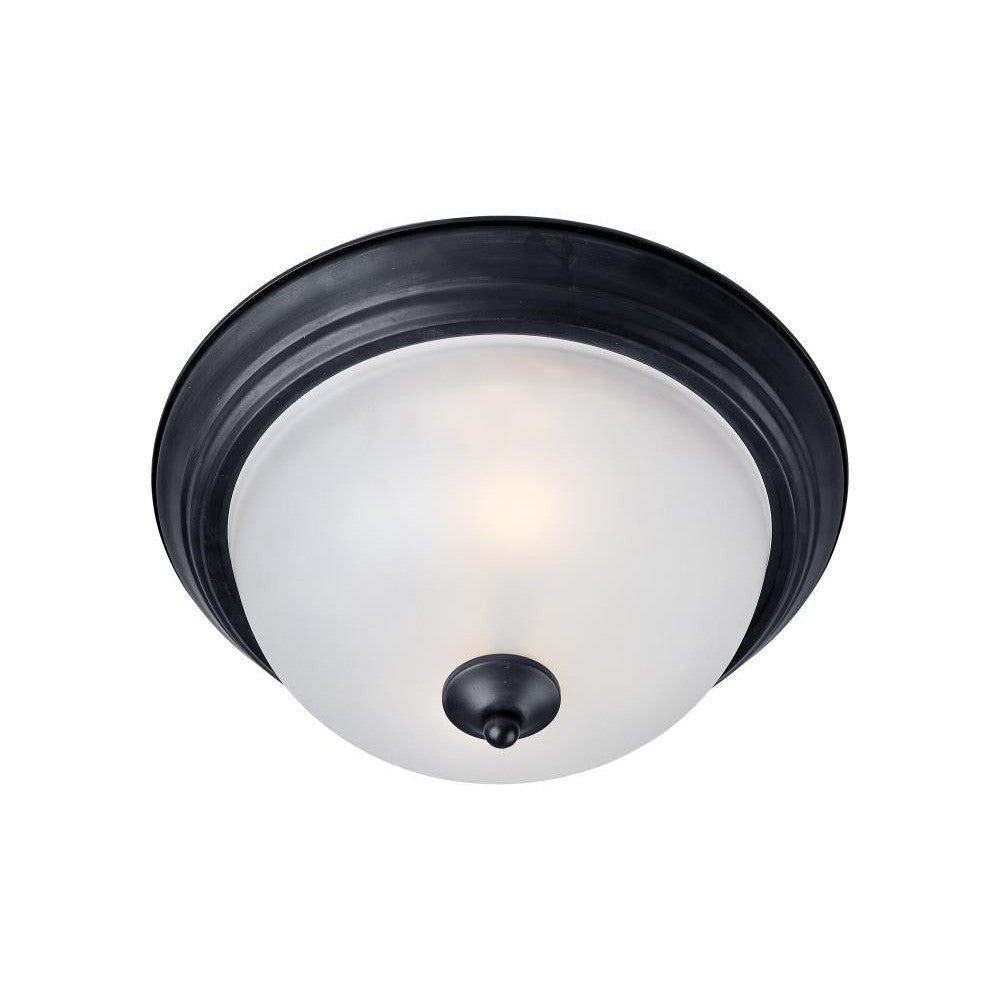 Maxim Lighting ESSENTIALS - 584X 5840FTBK Flush Mount Contemporary - Black