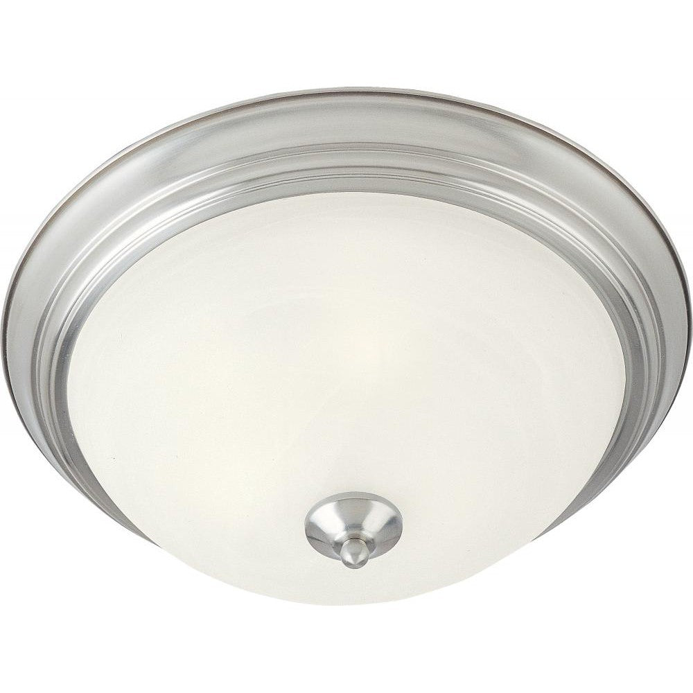 Maxim Lighting ESSENTIALS - 584X 5840MRSN Flush Mount Contemporary - Nickel