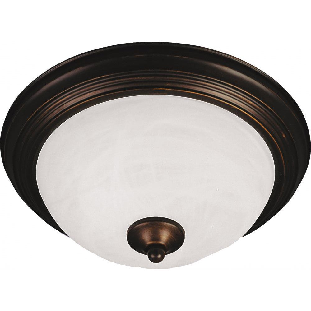 Maxim Lighting ESSENTIALS - 584X 5841MROI Flush Mount Contemporary - Bronze