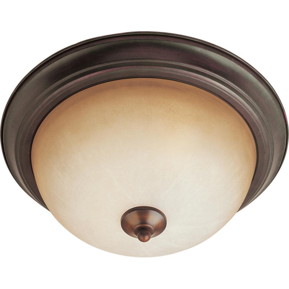 Maxim Lighting ESSENTIALS - 584X 5841WSOI Flush Mount Contemporary - Bronze