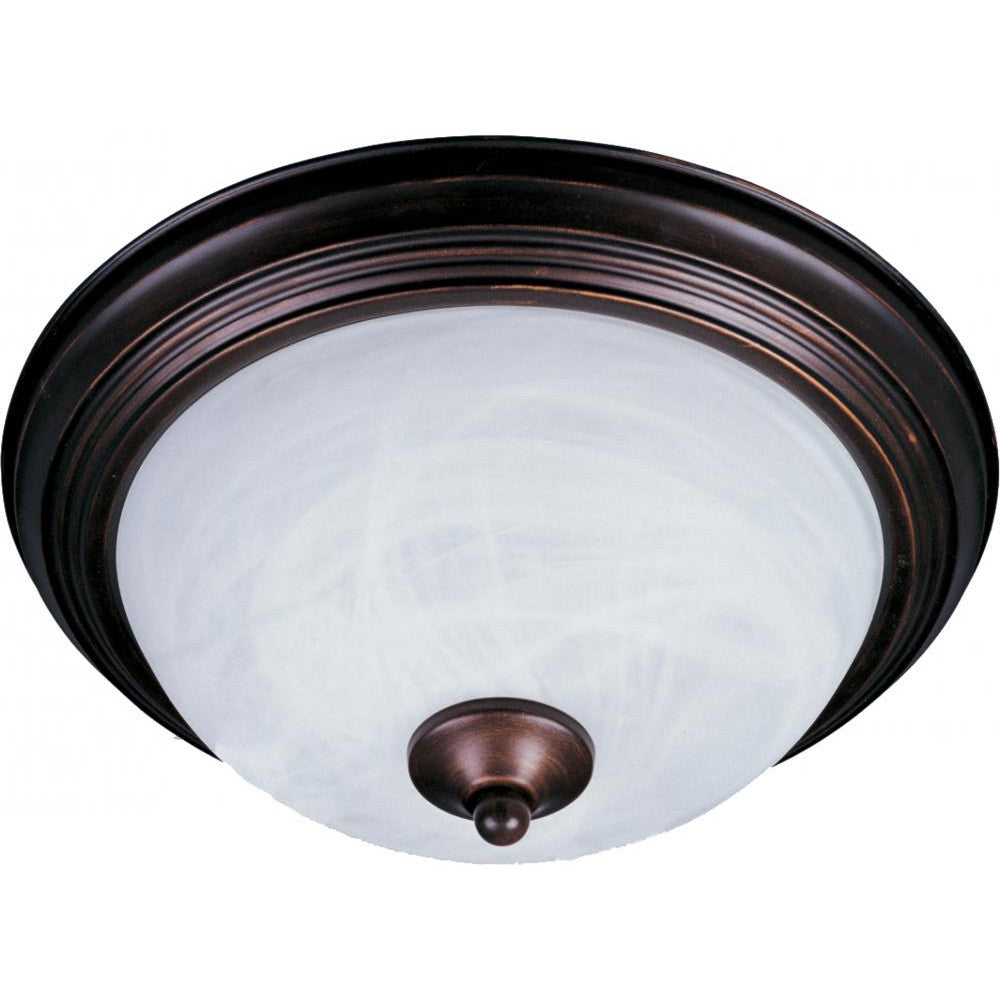 Maxim Lighting ESSENTIALS - 584X 5849MROI Flush Mount Contemporary - Bronze