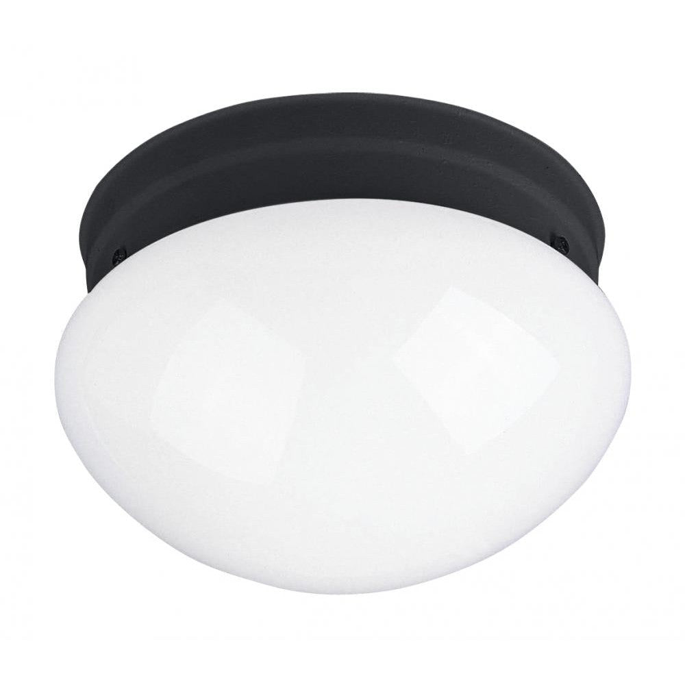 Maxim Lighting ESSENTIALS - 588X 5880WTBK Flush Mount Contemporary - Black