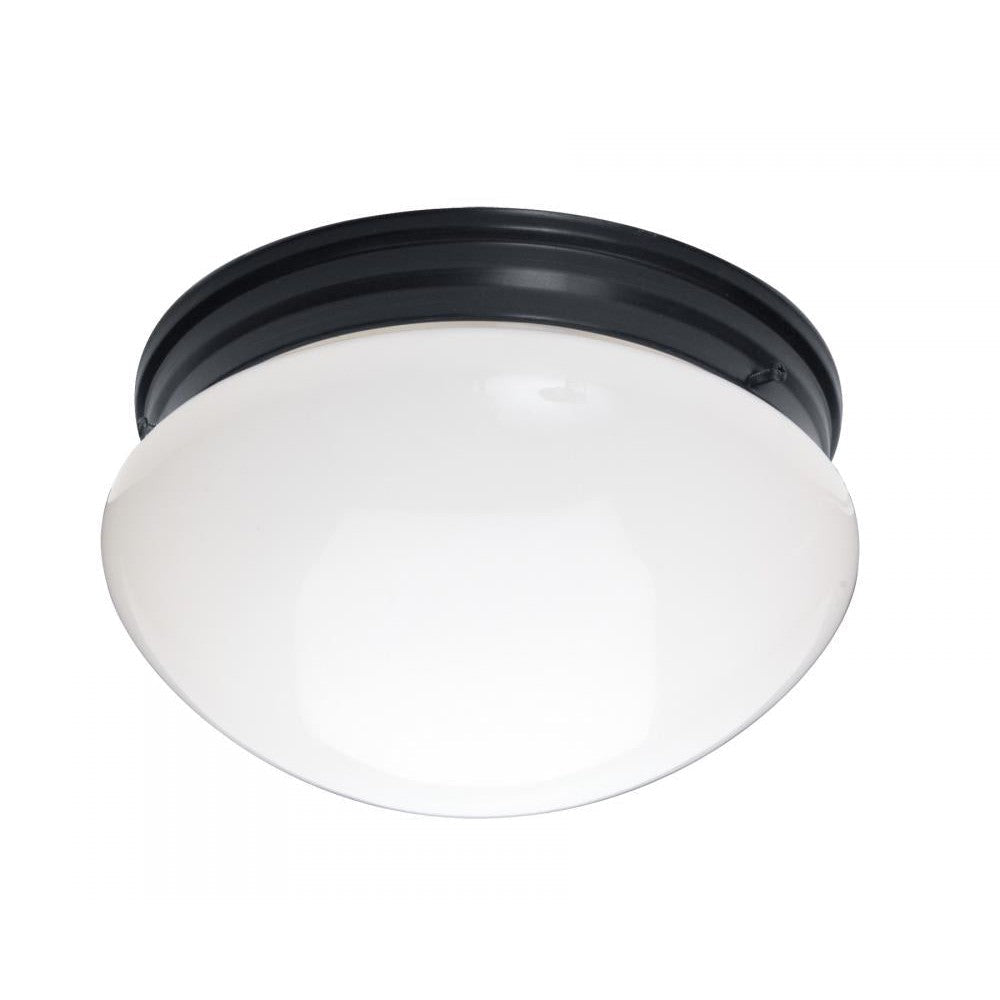 Maxim Lighting ESSENTIALS - 588X 5881WTBK Flush Mount Contemporary - Black