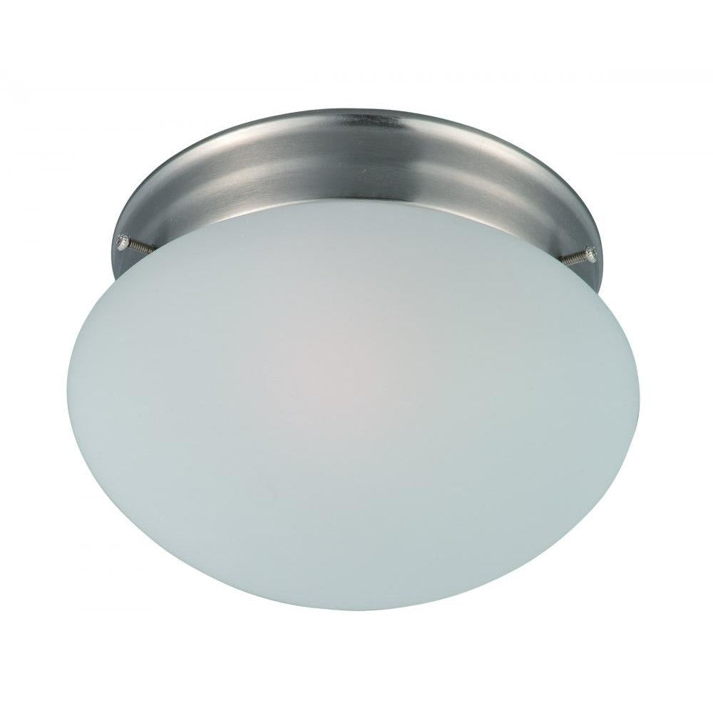 Maxim Lighting ESSENTIALS - 588X 5884FTSN Flush Mount Contemporary - Nickel