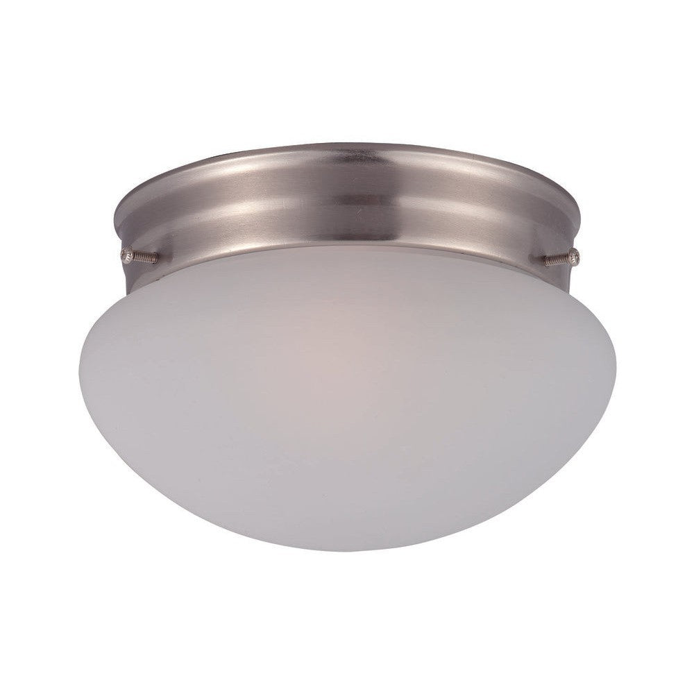 Maxim Lighting ESSENTIALS - 588X 5884FTSN Flush Mount Contemporary - Nickel