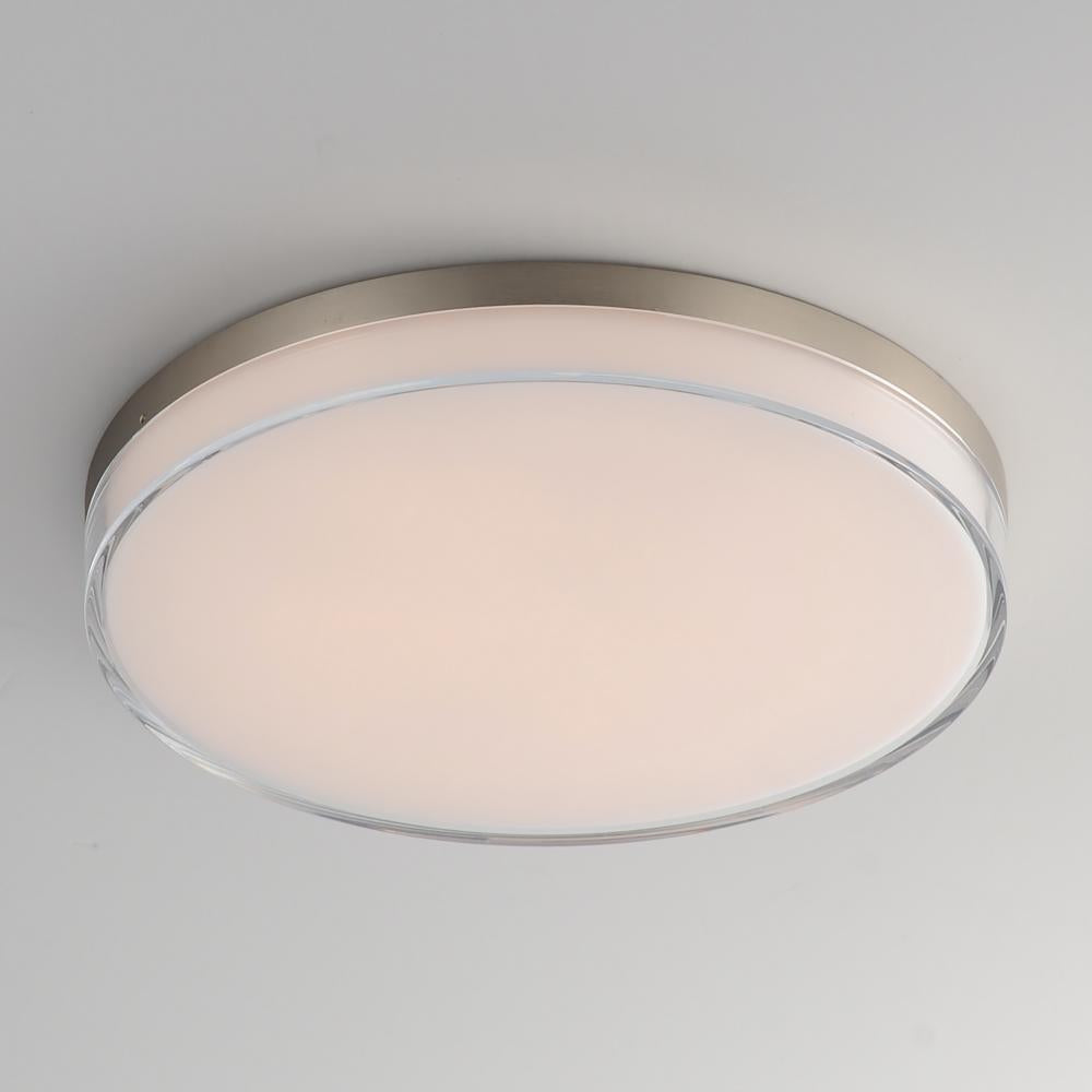 Maxim Lighting EDGE 59764CLFTSN Flush Mount - Nickel