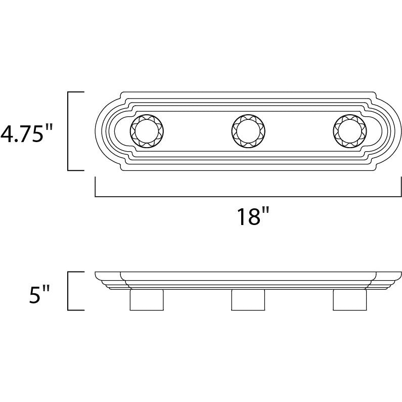 Maxim Lighting ESSENTIALS - 712X 7123SN Bathroom Fixture Contemporary - Nickel