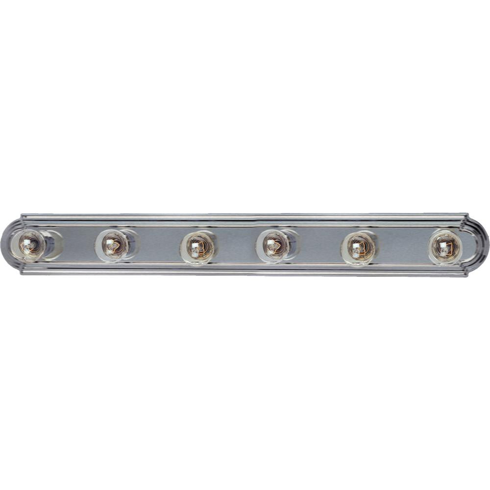 Maxim Lighting ESSENTIALS - 712X 7126SN Bathroom Fixture Contemporary - Nickel