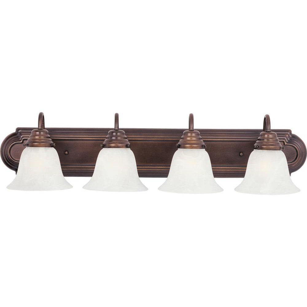 Maxim Lighting ESSENTIALS - 801X 8014MROI Bathroom Fixture Traditional - Bronze