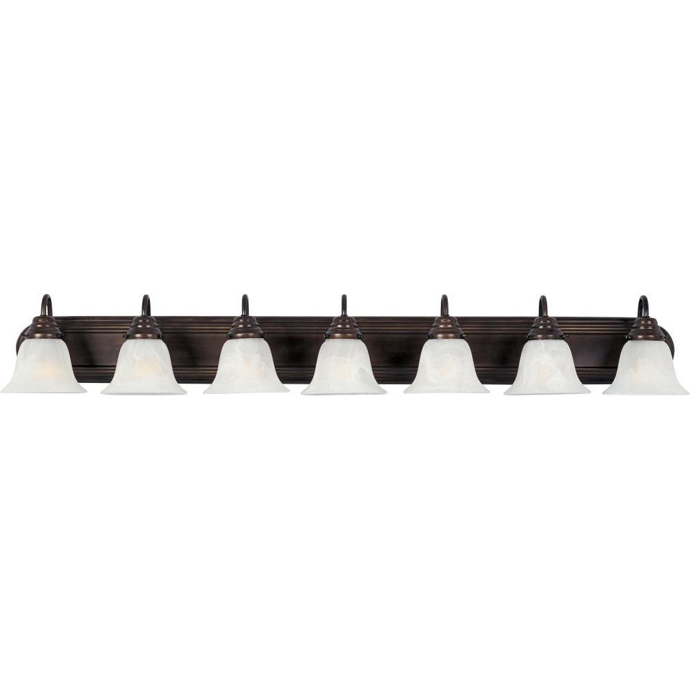 Maxim Lighting ESSENTIALS - 801X 8016MROI Bathroom Fixture Traditional - Bronze