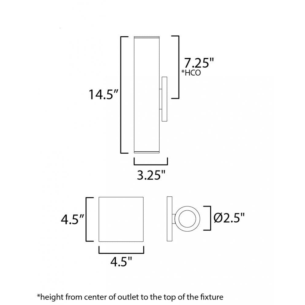 Maxim Lighting CALIBRO 86433WT Sconce - White