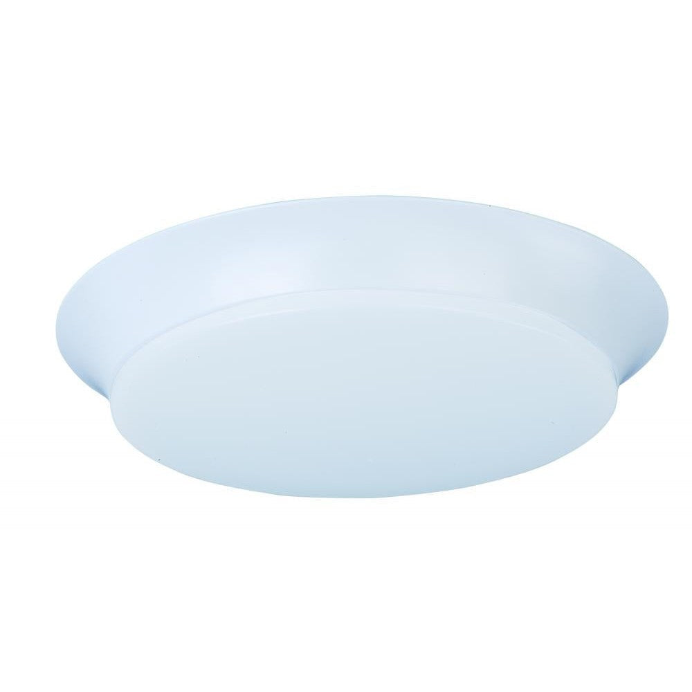 Maxim Lighting LOW PROFILE LED 87595WTWT Flush Mount Traditional - White