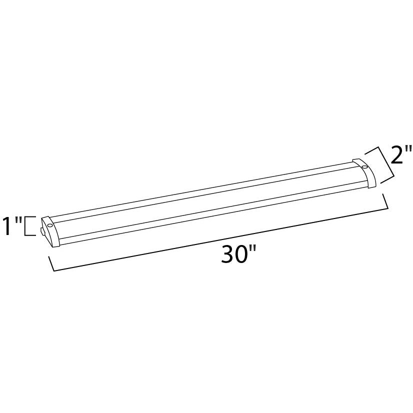 Maxim Lighting COUNTERMAX MX-L120-LO 89903BRZ Undercabinet Traditional - Bronze