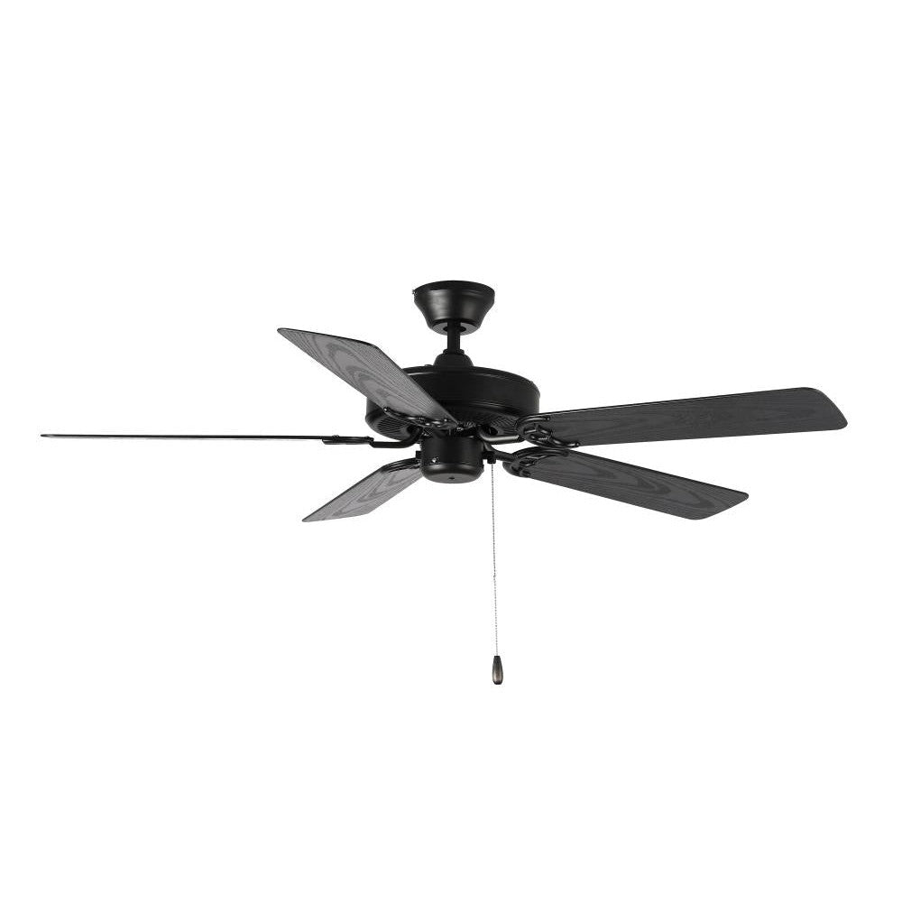 Maxim Lighting BASIC-MAX 89905BKWP Fan Contemporary - Black