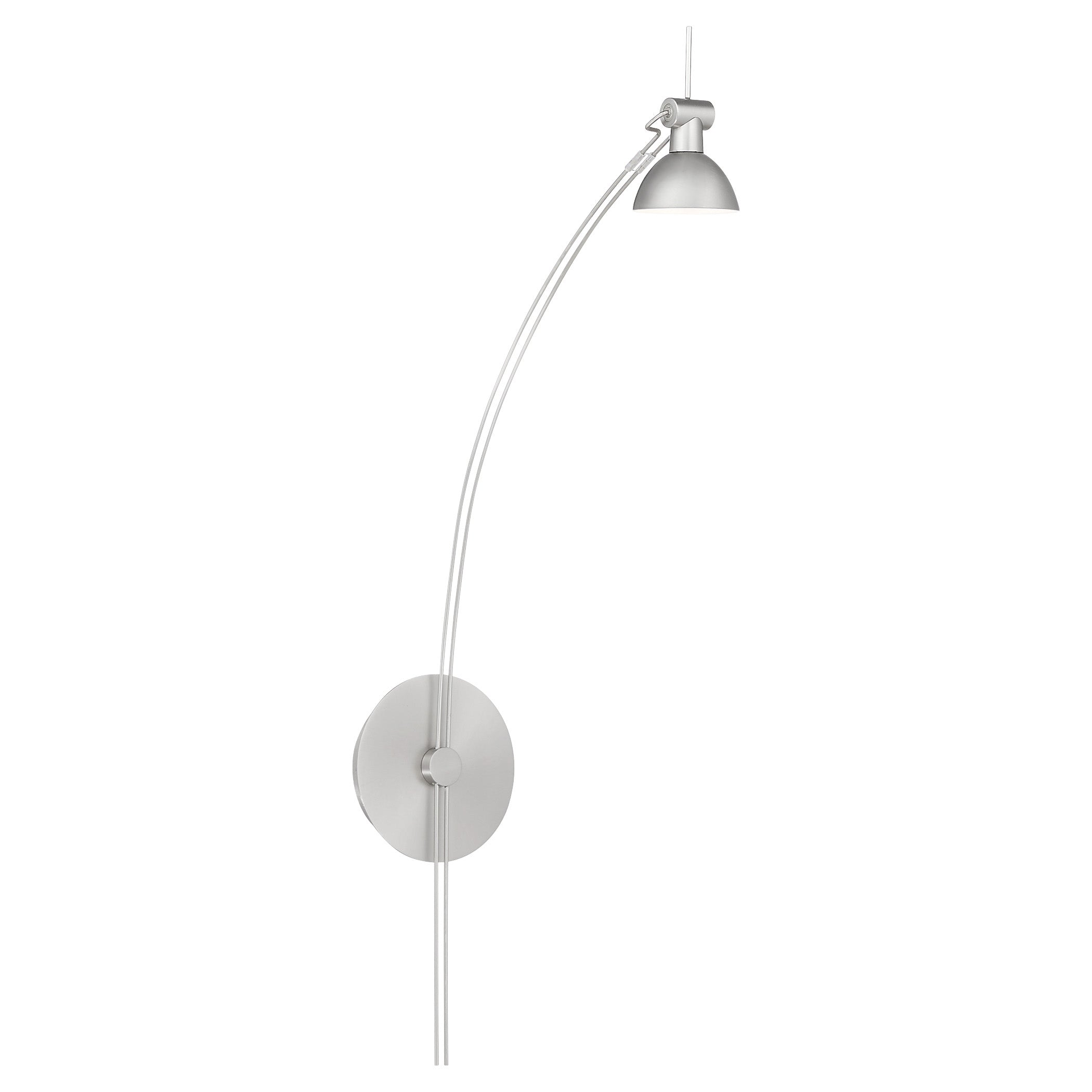 Quorum RICARDO 943-65 Modern LED Picture Light 90CRI 3000K - Satin Nickel