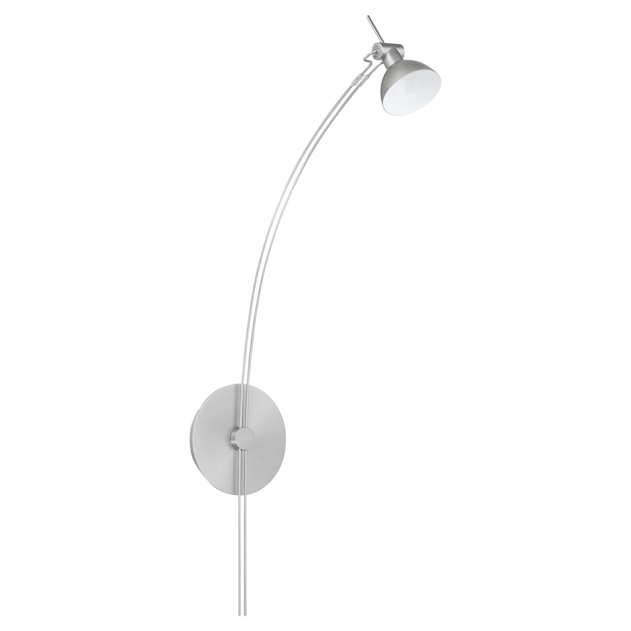 Quorum RICARDO 943-65 Modern LED Picture Light 90CRI 3000K - Satin Nickel