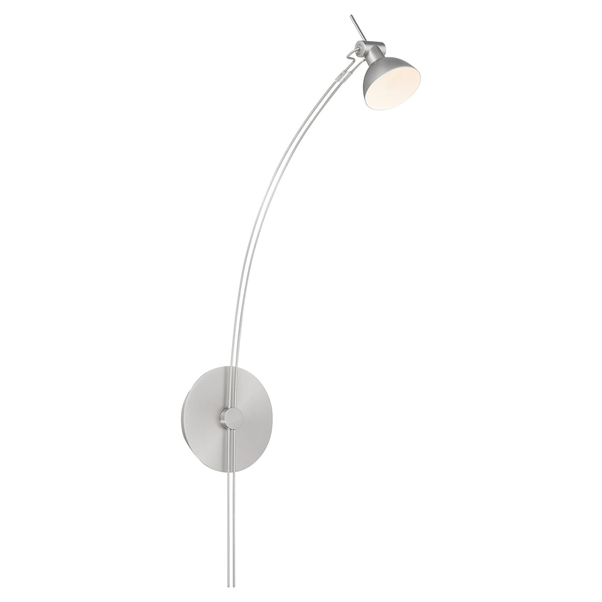 Quorum RICARDO 943-65 Modern LED Picture Light 90CRI 3000K - Satin Nickel