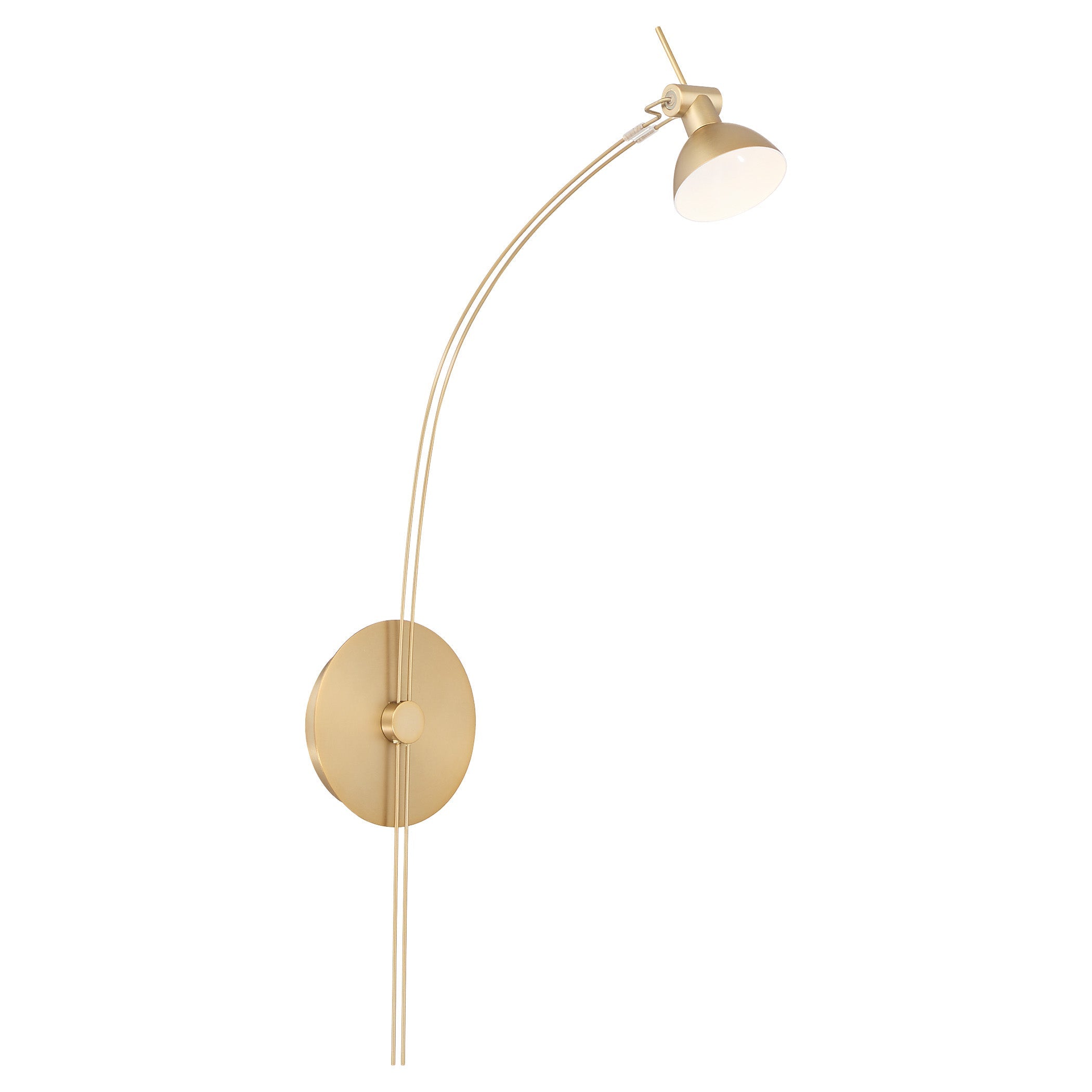 Quorum RICARDO 943-80 Modern LED Picture Light 90CRI 3000K - Aged Brass
