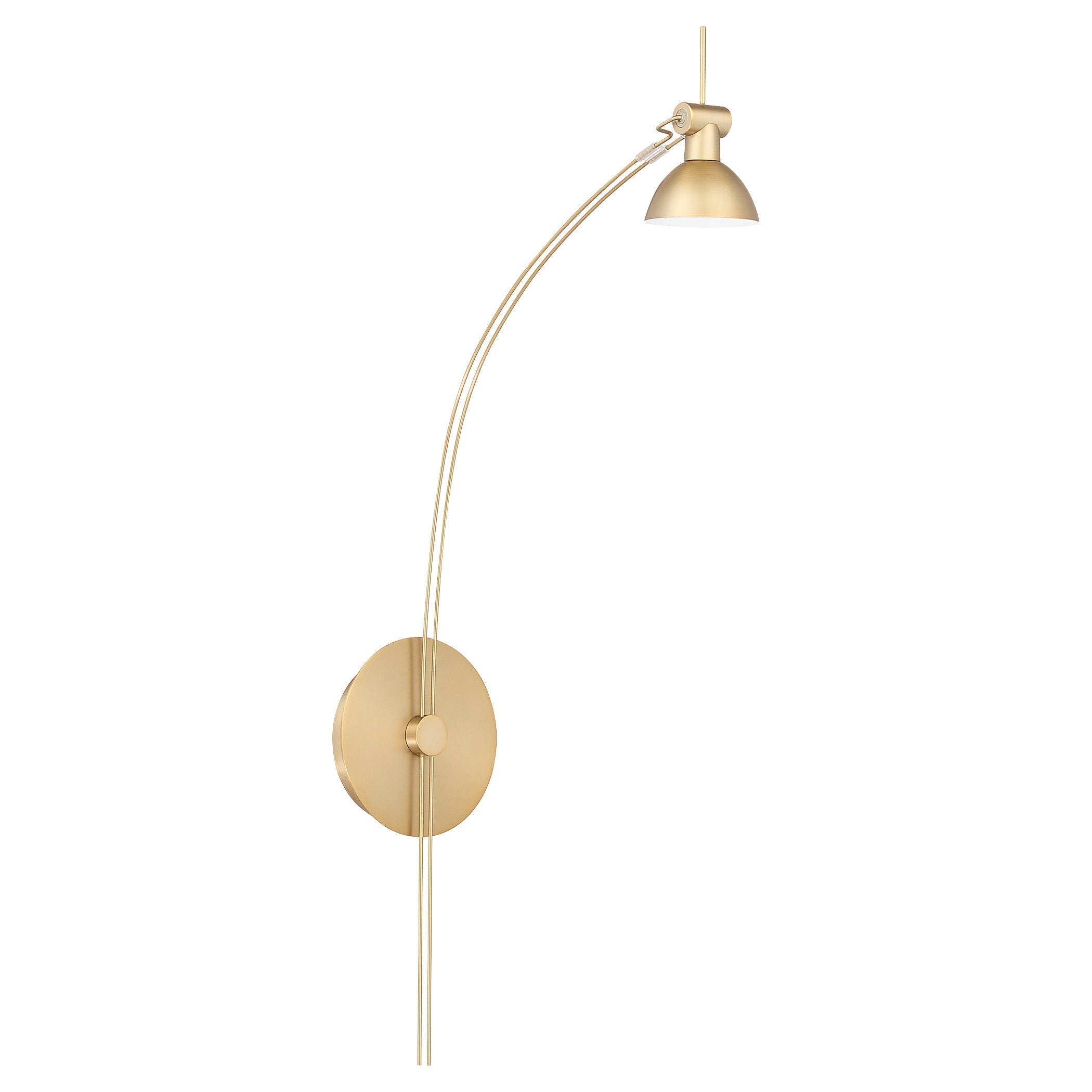 Quorum RICARDO 943-80 Modern LED Picture Light 90CRI 3000K - Aged Brass