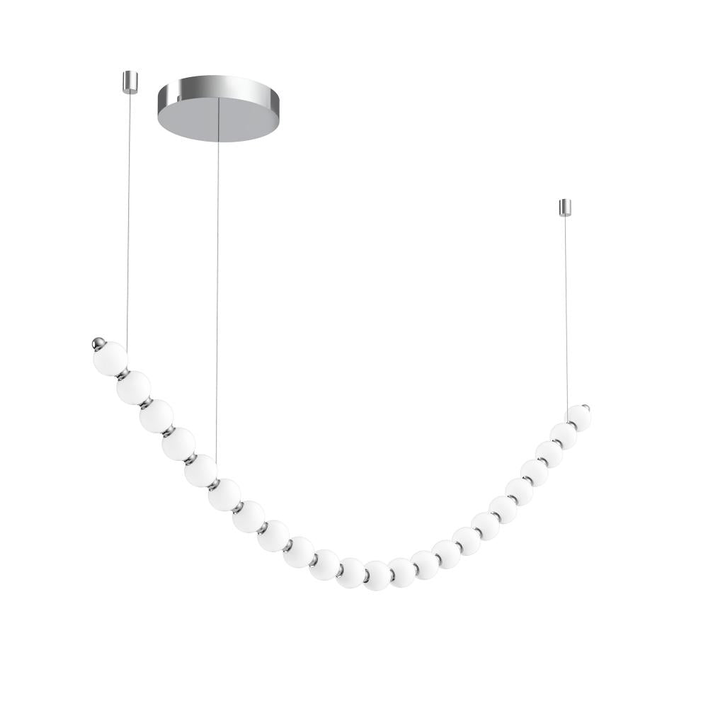 ALORA Lighting Akoya CH321506CH 23 Light Chandelier, Chrome