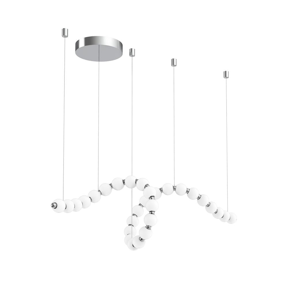 ALORA Lighting Akoya CH321508CH Chandelier, 29 Light, Chrome