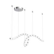 ALORA Lighting Akoya CH321508CH Chandelier, 29 Light, Chrome