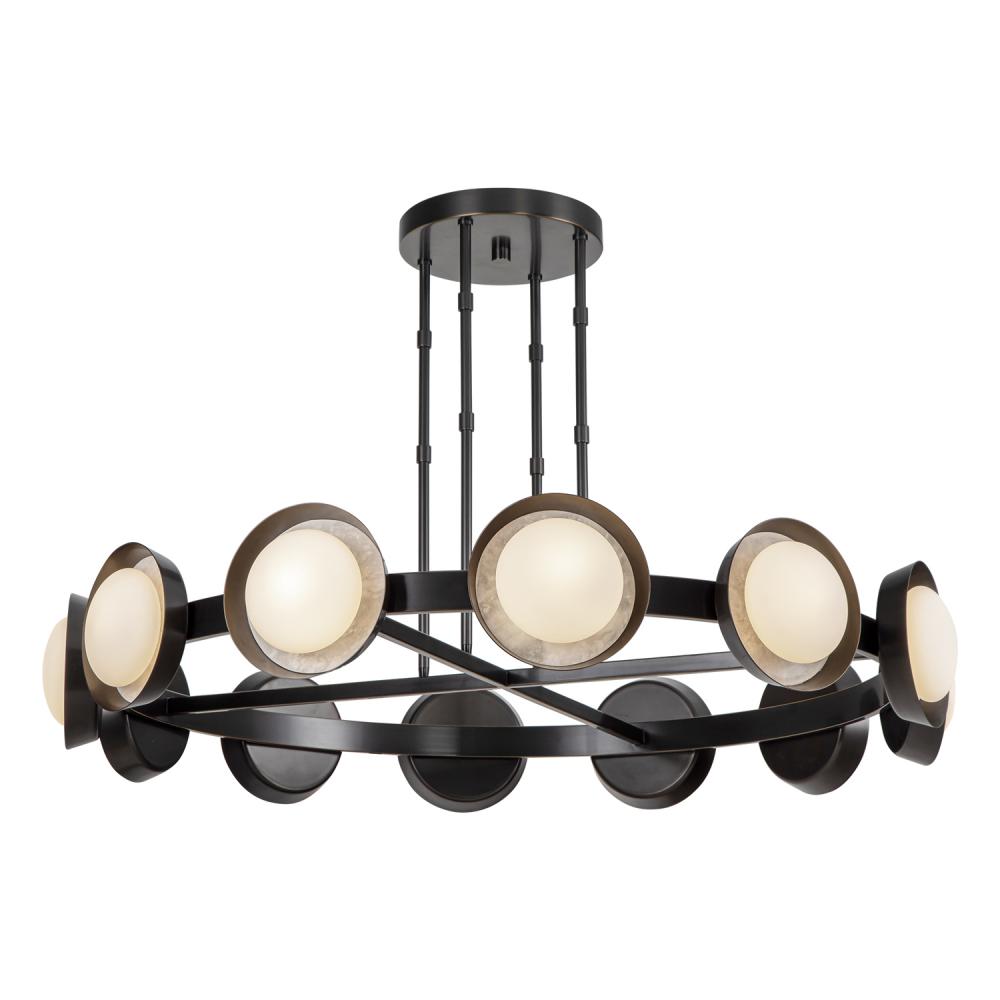 ALORA Lighting CH320050UB Urban Bronze LED Chandeliers, 50-in, Traditional Modern Style