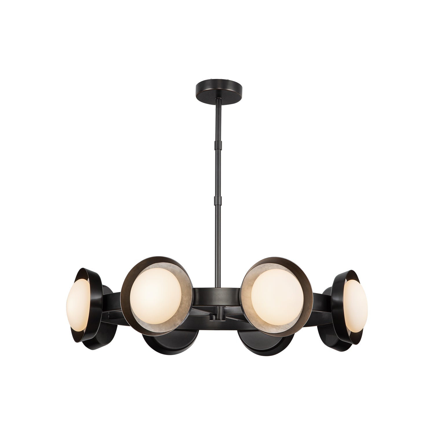 ALORA Lighting CH320837UB-UNV Urban Bronze LED Chandelier, 37-in, Urban Bronze