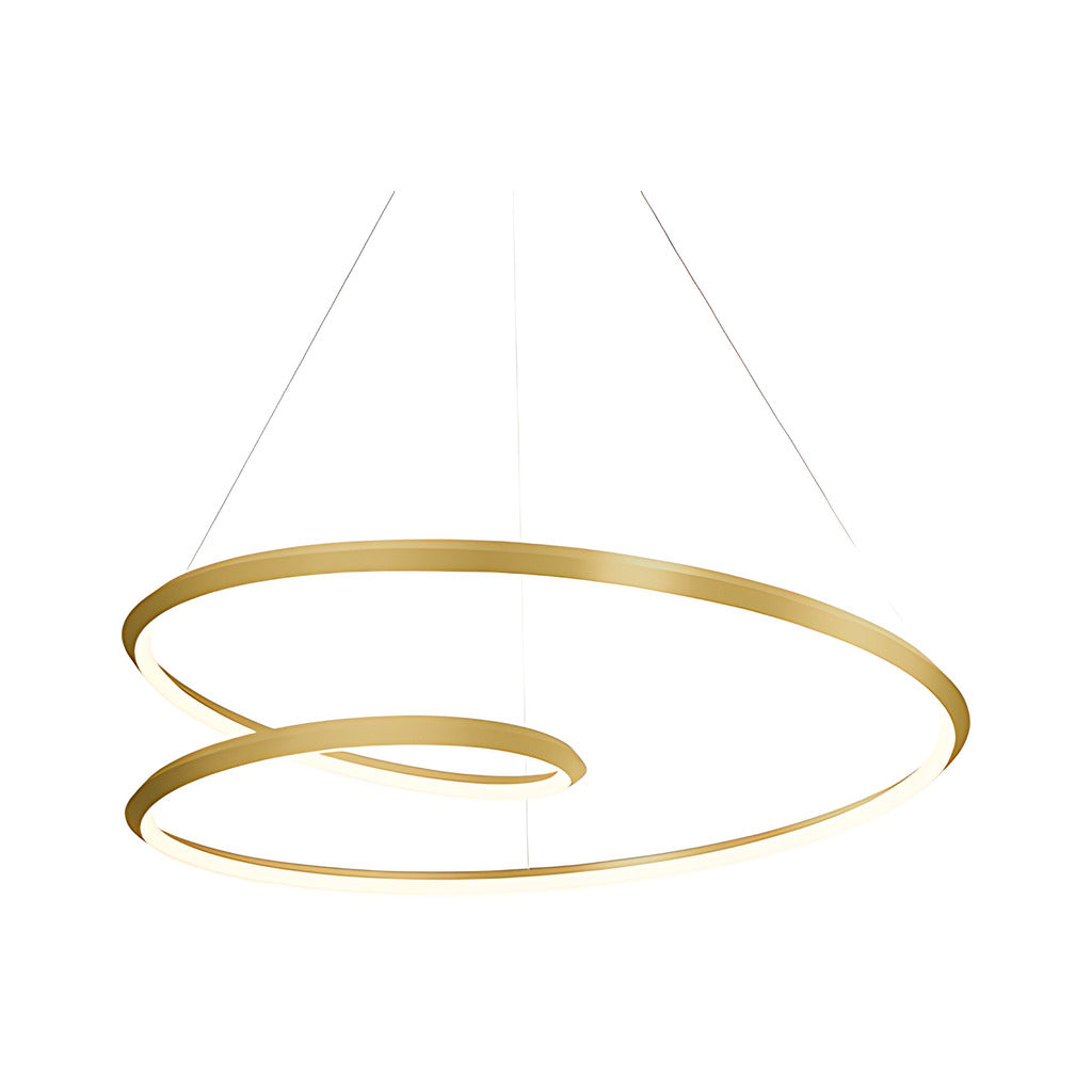 Kuzco Ampersand PD22339-BG-UNV-010 Pendant, 39-in, Brushed Gold