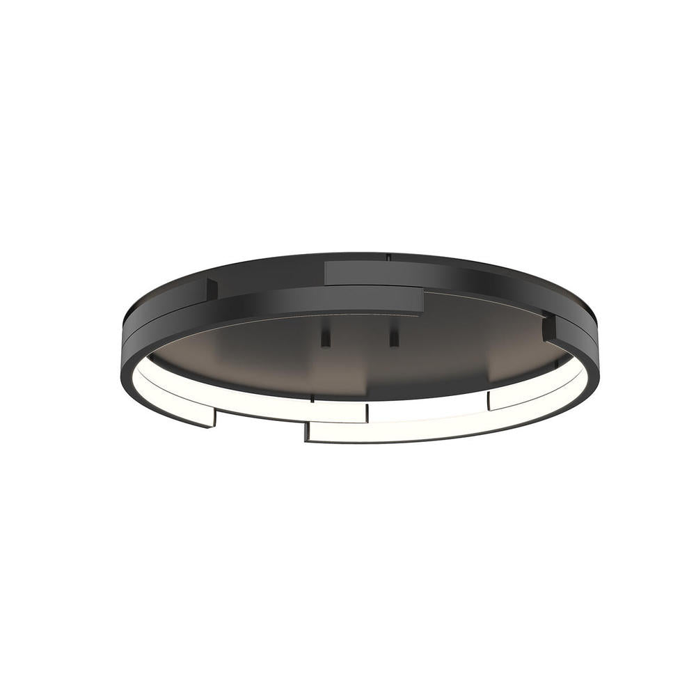 Kuzco Lighting FM52719-BK Flush Mount, LED, Black