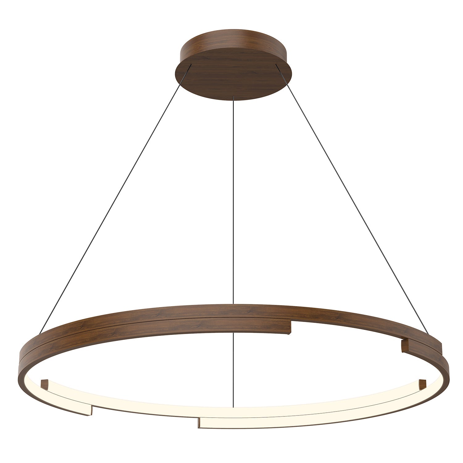 Kuzco Anello Minor PD52732-WT-UNV Pendant, LED, Walnut