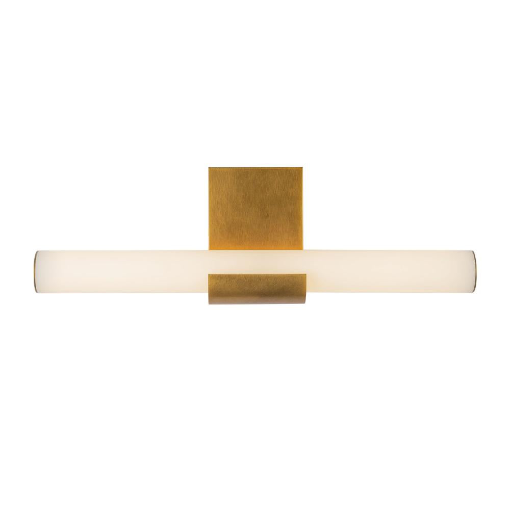 ALORA Lighting Apollo WV353020VB Vanity Light Fixture, UL Damp Rated, Vintage Brass