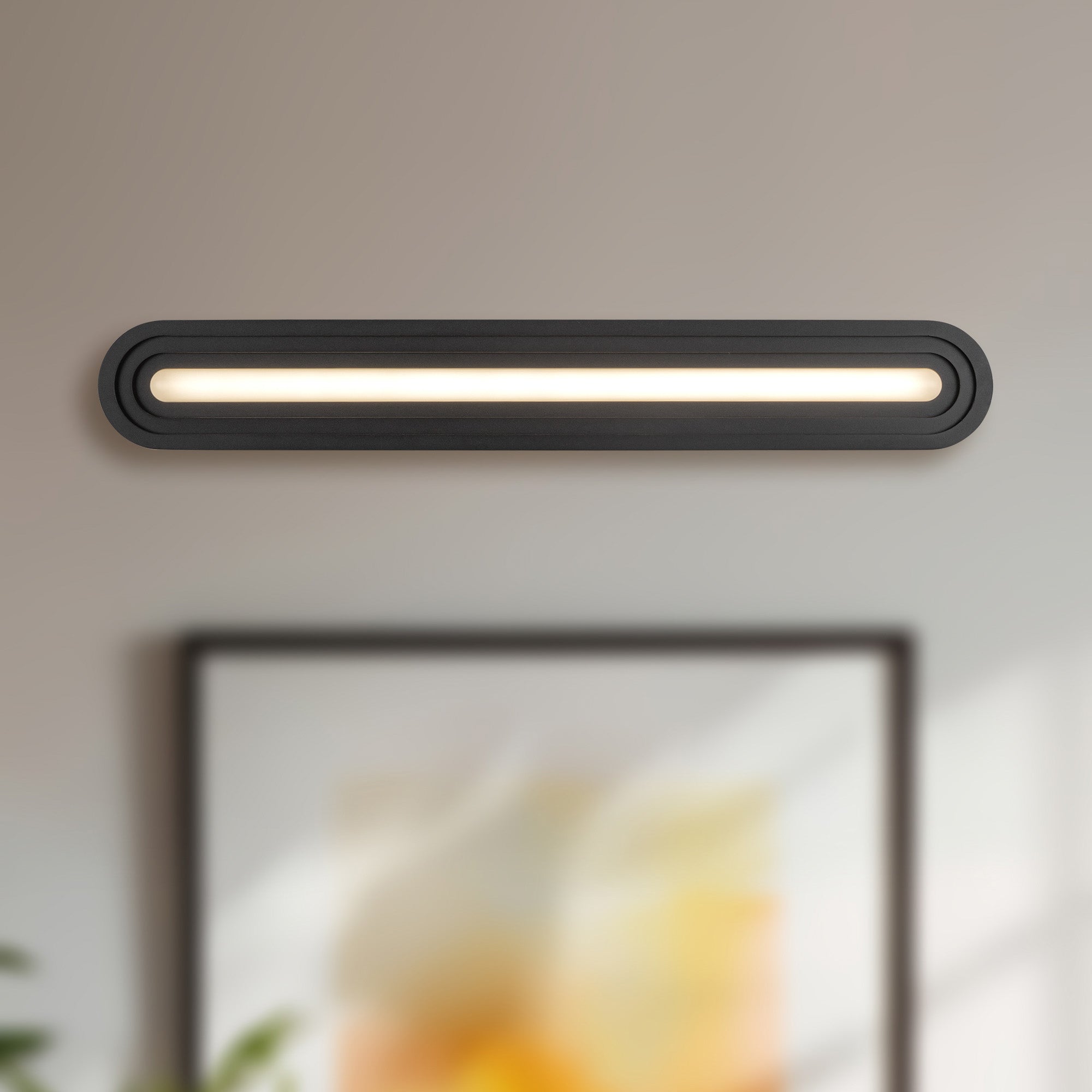 Kuzco VL21332-BK-UNV Vanity Light Fixture, UL Damp Rated, Black
