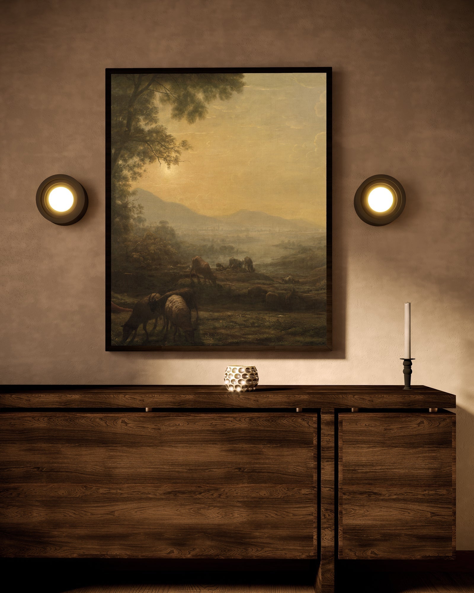 Kuzco WS21305-BK Arco 5-in Wall Sconce, LED, Black