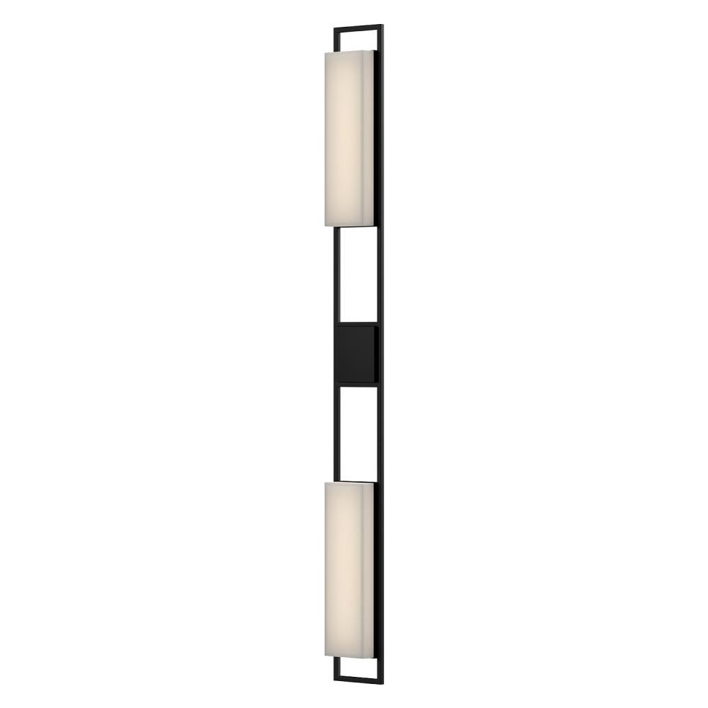 Kuzco Aspen EW72560-BK Exterior Wall Sconce, LED, Black