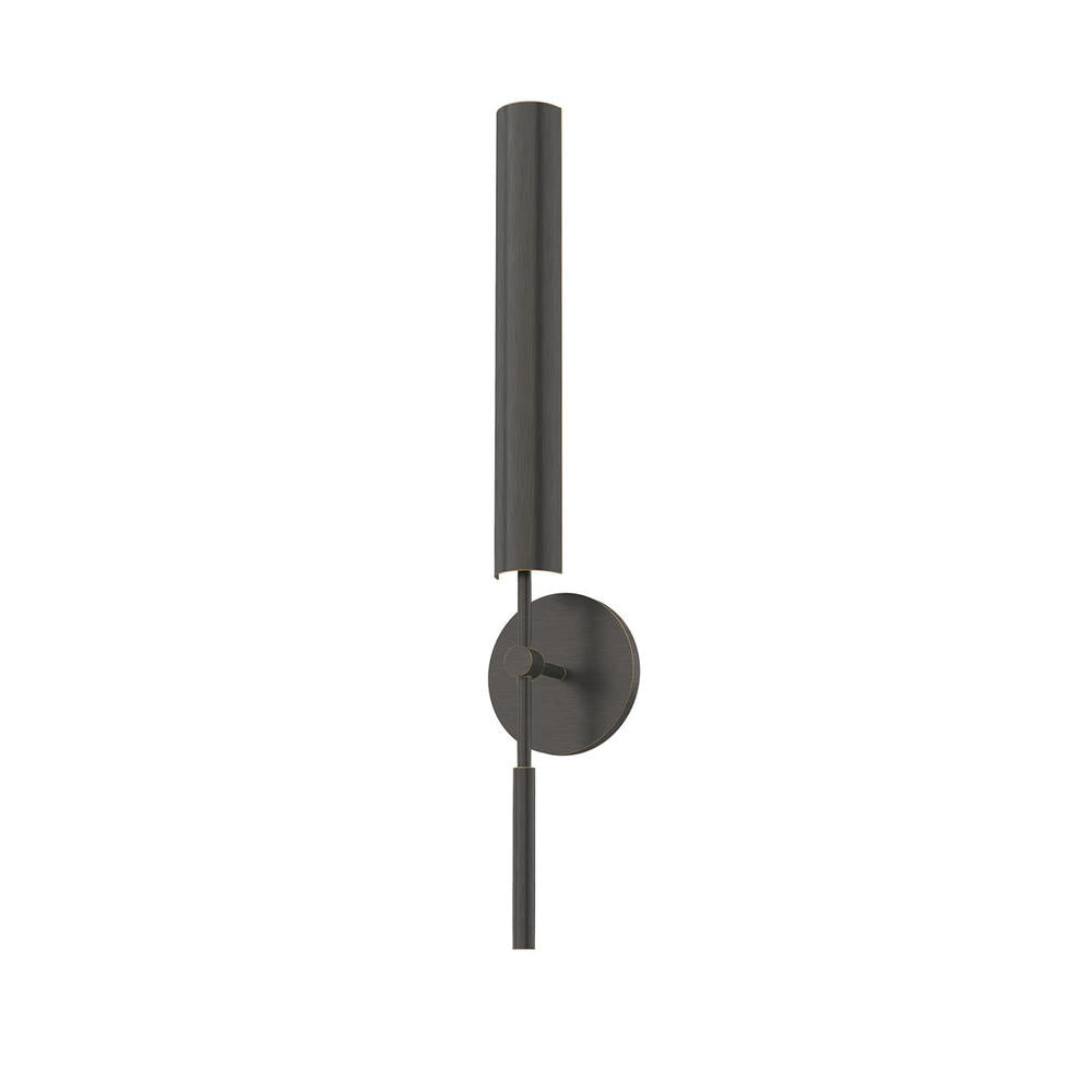 ALORA Lighting Astrid WV316401UBMS Wall Light Fixture, UL Damp Rated, Urban Bronze